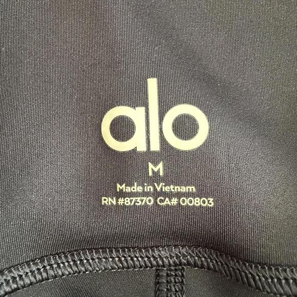 NWT Alo 7/8 High-Waist Airlift Legging Black Size M - Picture 6 of 7